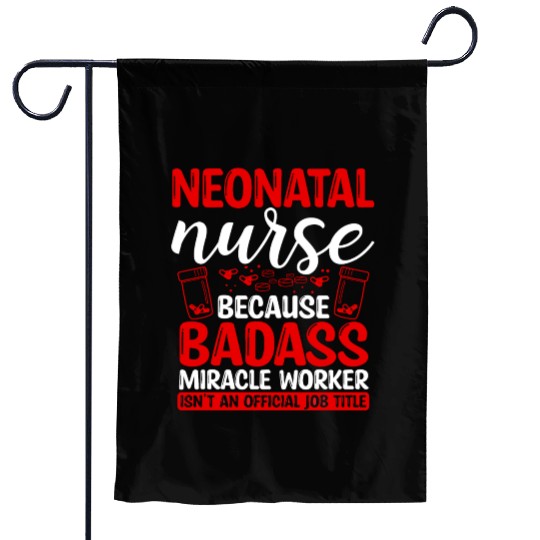 Nicu Nurse Miracle Worker Nursing Essentials Garden Flags
