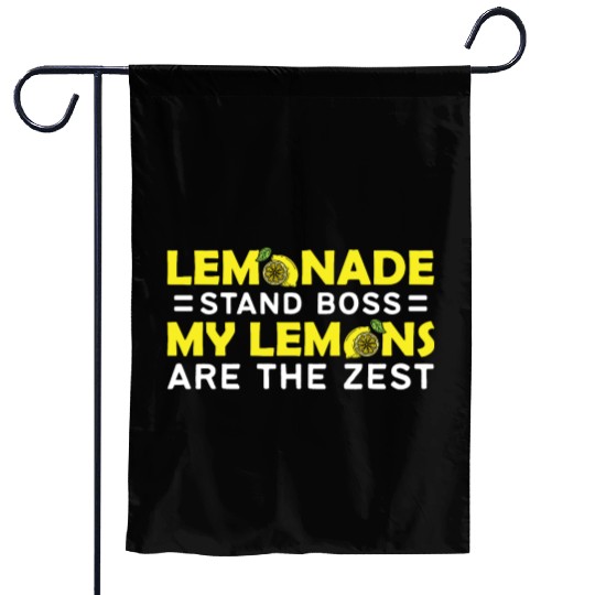 My Lemons Are The Zest Lemon Juice Boss Lemonade Garden Flags