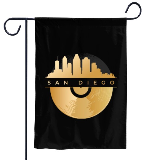 San Diego travel traveling exploring San Diego tra Garden Flags