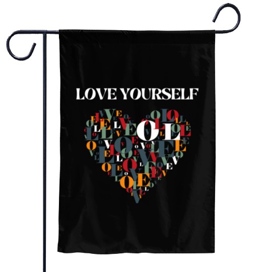 Wednay's Self-Love Merch Garden Flags