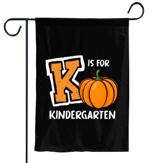 K Is For Kindergarten Preschool Teacher Gifts Garden Flags