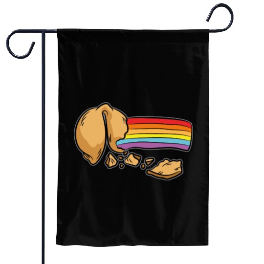 Pride Fortune Cookie LGBTQ Lesbian Gay Asian Garden Flags