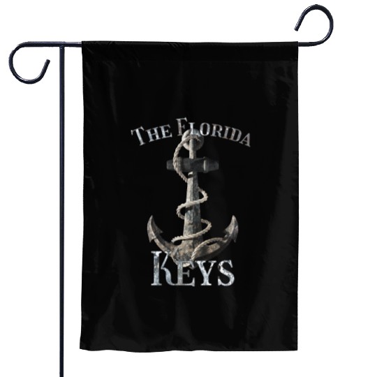 Florida Keys Vacation Nautical Anchor Sailing Garden Flags