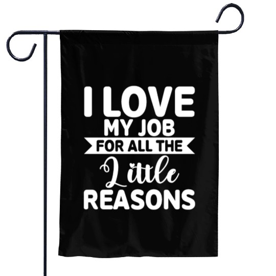 Teacher Life Garden Flags