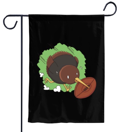Funny Kiwi Animal Garden Flags