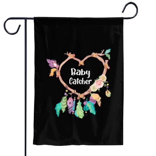 Baby Catcher Midwife Dreamcatcher Doula Garden Flags