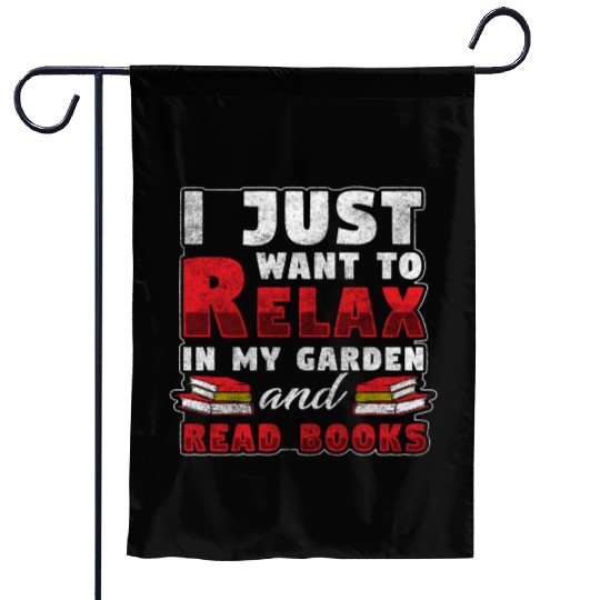 Books Book Lover Literature Back To School Garden Flags