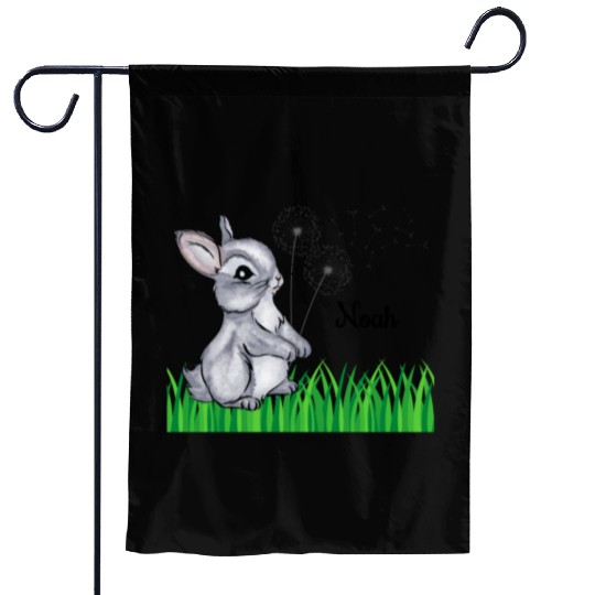 Bunny Name Gift Noah Garden Flags