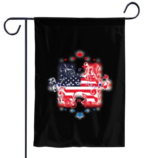 4Th of July 2023 Garden Flags