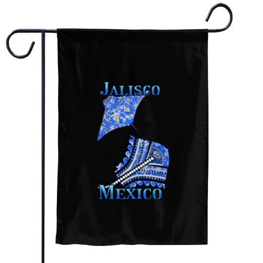 Jalisco Vacation Tribal Stingrays Garden Flags