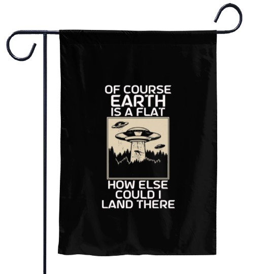 Alien Garden Flags Ufo Extraterrestrial Children Mars