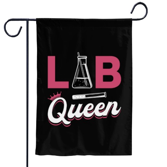Lab Tech Lab Queen Laboratory Science Technician Garden Flags