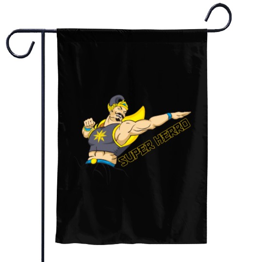gatot koco super hero Garden Flags