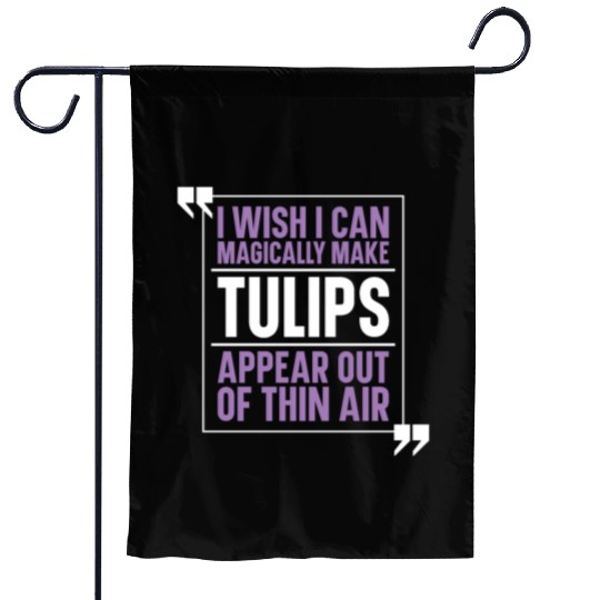 Tulip Garden Gardening Garden Flags