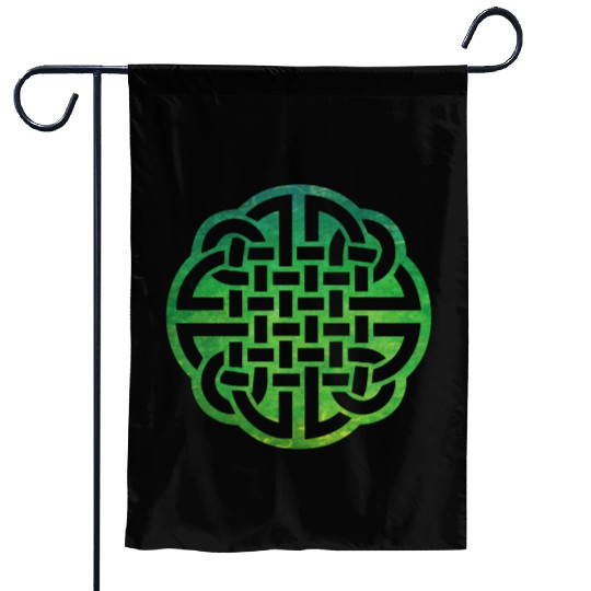 Celtic Knot Garden Flags