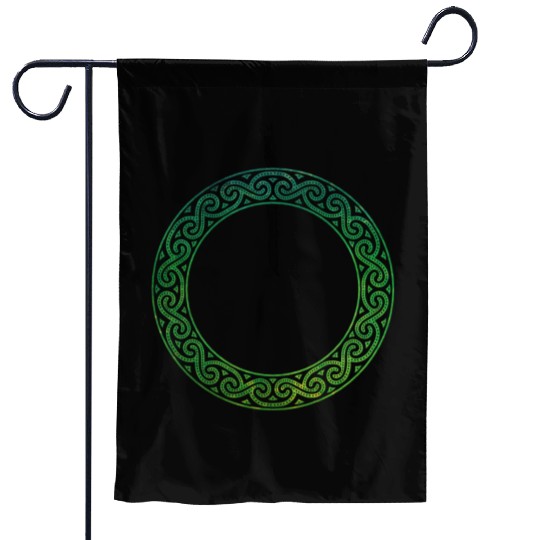 Celtic Knot Garden Flags