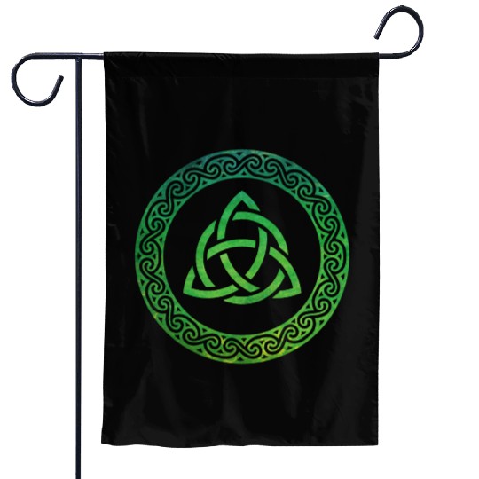 Celtic Knot Garden Flags
