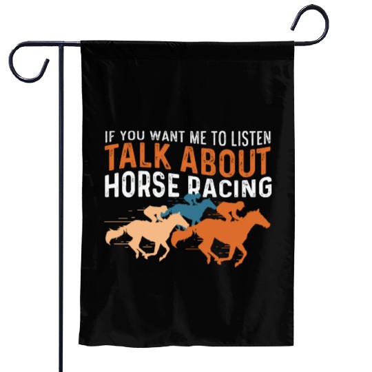 Talk about Horse Equestrian Gift Garden Flags