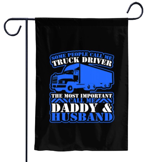 Most Important People Call Me Daddy Husband Cool Garden Flags