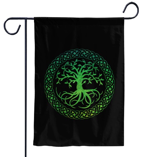 Celtic Tree of Life Garden Flags