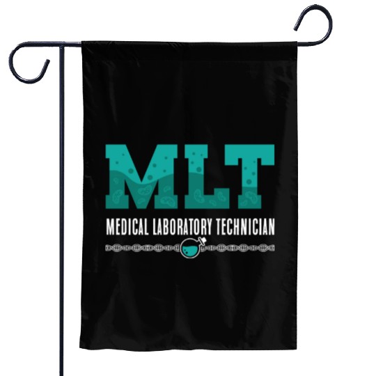 Lab Tech MLT Medical Laboratory Technician Science Garden Flags