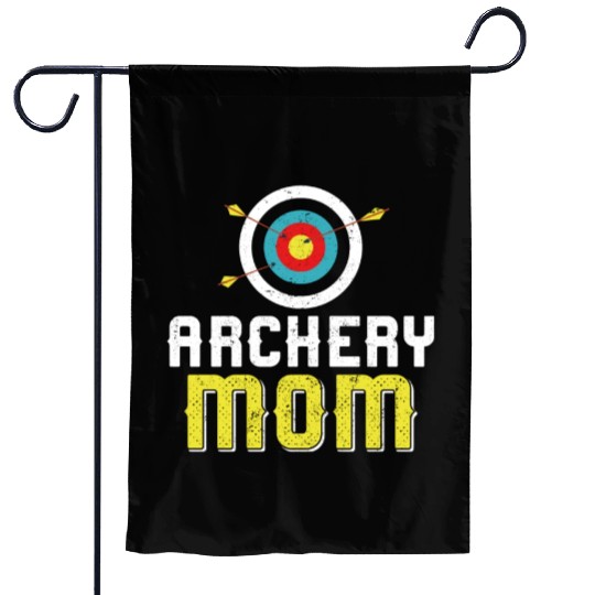 Archery Bow Archer Mom Mother Garden Flags