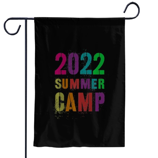 2022 SUMMER CAMP for Friends and Mates to Sign Garden Flags