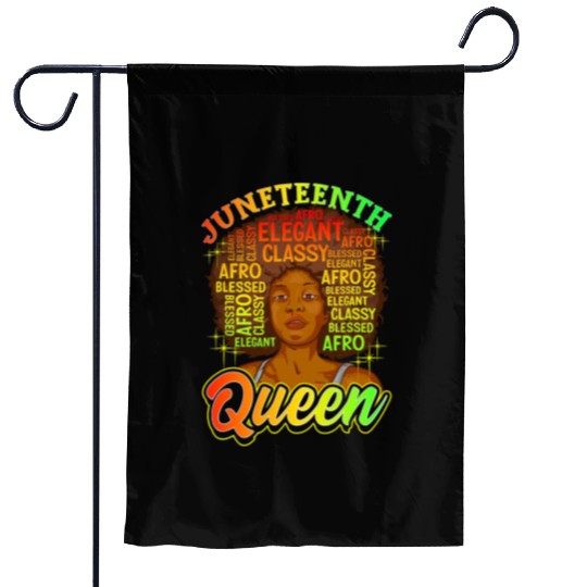 Juneteenth Black History Day Pride Gift Garden Flags
