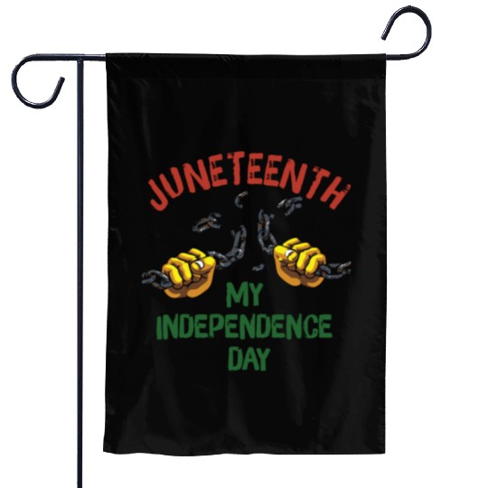 Juneteenth Black History Day Pride Gift Garden Flags