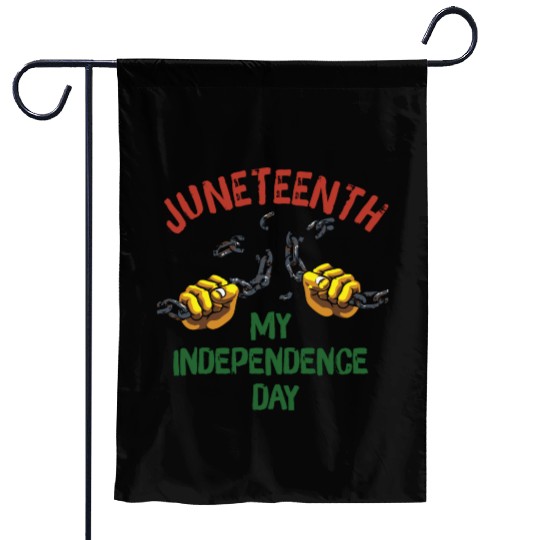 Juneteenth Black History Day Pride Gift Garden Flags