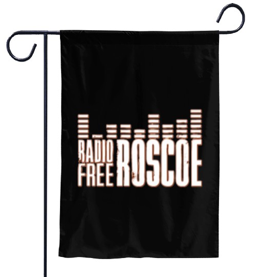 Radio Sing Listen Garden Flags