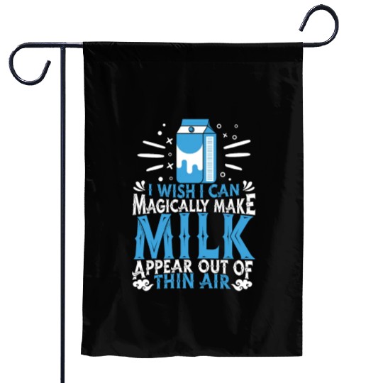 Milk Cow Farmer Farm Farming Garden Flags