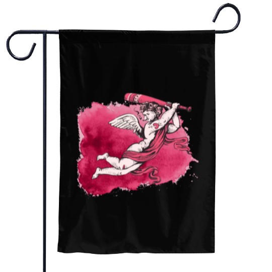Fighting Angel Garden Flags
