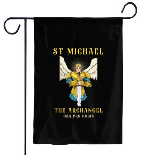 Archangel St Michael Roman Catholic Gift Garden Flags
