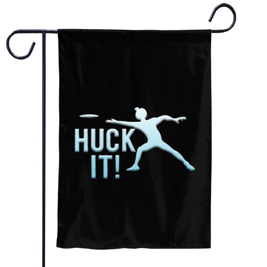 Huck It Garden Flags Ultimate Frisbee Flying Disc Golf