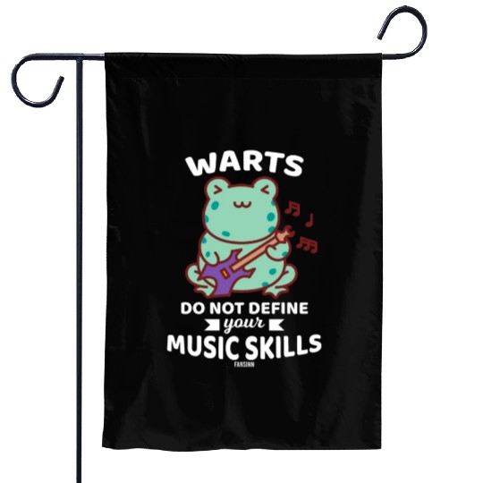 Frog music guitar animal Garden Flags