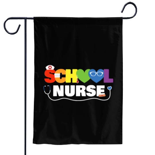School Nurse Gift Registered Nurse Back To School Garden Flags