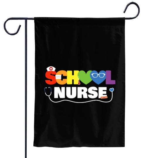 School Nurse Gift Registered Nurse Back To School Garden Flags