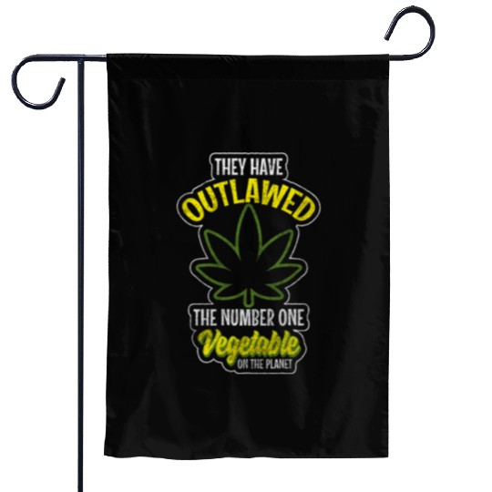 Hemp Stoner Hashish Cbd Garden Flags
