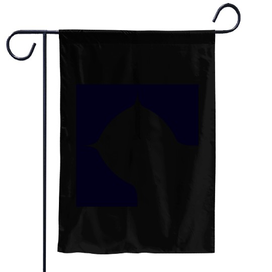 The shadow of devil Garden Flags