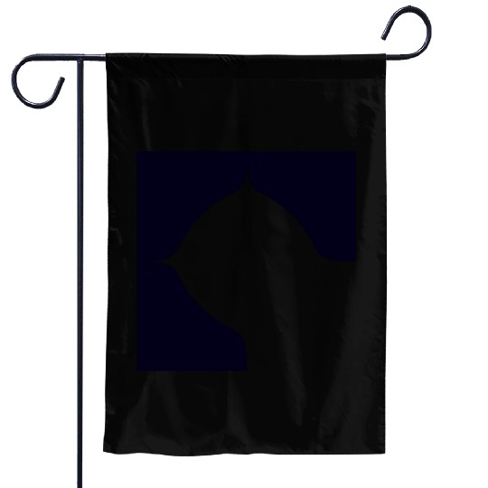 The shadow of devil Garden Flags