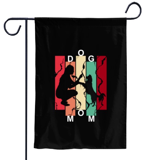 Dog Mom Garden Flags