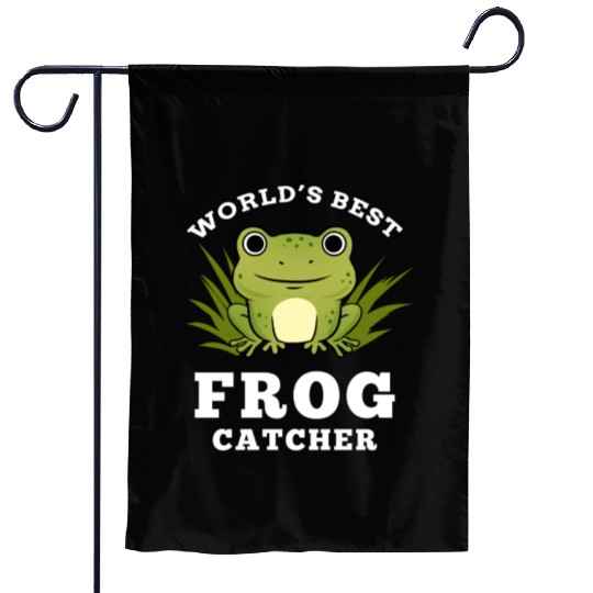 World s Best Frog Catcher For Herpetologist New Garden Flags