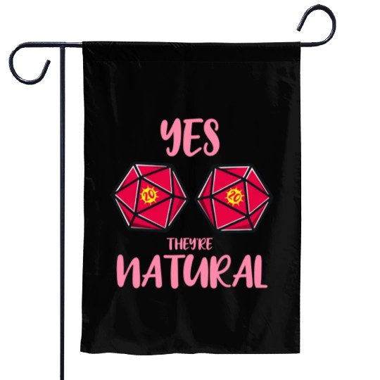 Yes They re Natural For Tabletop Game Lover Garden Flags