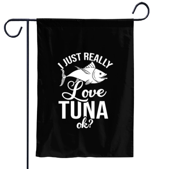 Red Tuna Fish Bluefin Fishing Salad Garden Flags