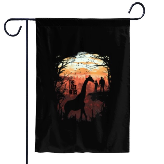 The Last of Us Joel and Ellie Family Garden Flags