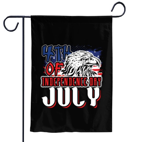 Eagle America American Flag 4th Of July Garden Flags