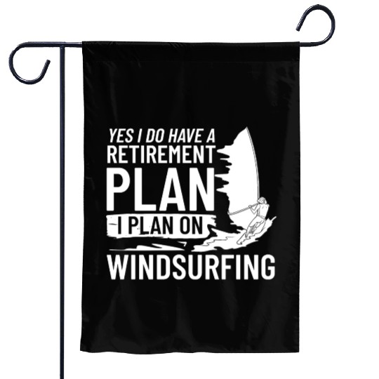 Windsurfing Board Sail Paddle Windsurfer Garden Flags