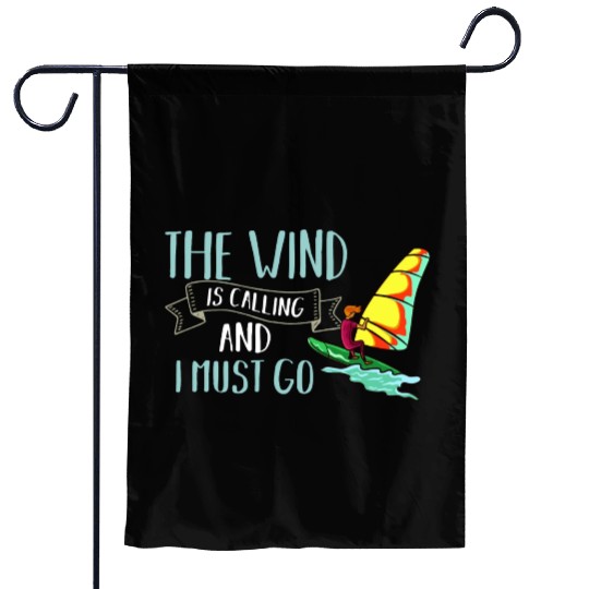 Windsurfing Board Sail Paddle Windsurfer Garden Flags
