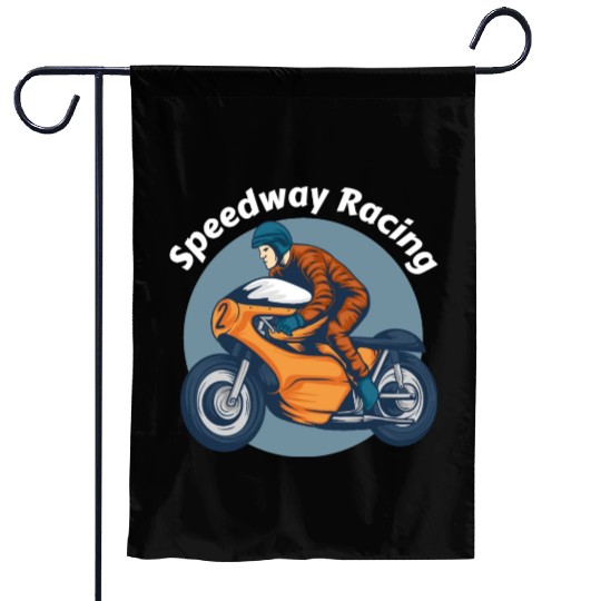 Speedway Racing Garden Flags